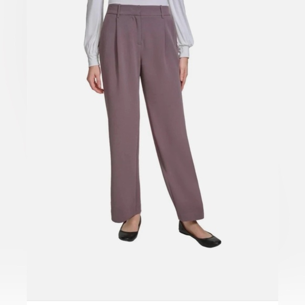 NWT DKNY Women's Dusty Purple Trousers